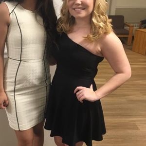 BEBE formal one shoulder dress- A NEW YEARS DREAM DRESS